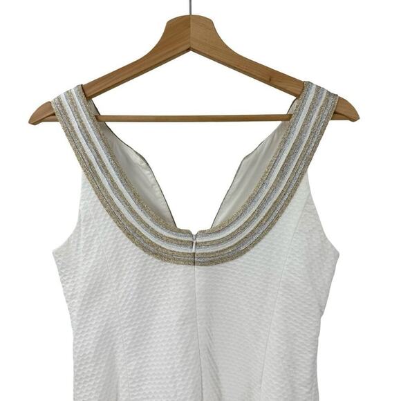 Tory Burch Valli Shift Dress Sz 2 - Picture 5 of 7